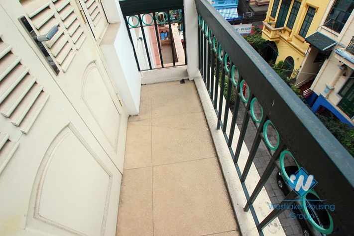 Beautiful house with quiet location for rent in Ba Dinh District, Hanoi